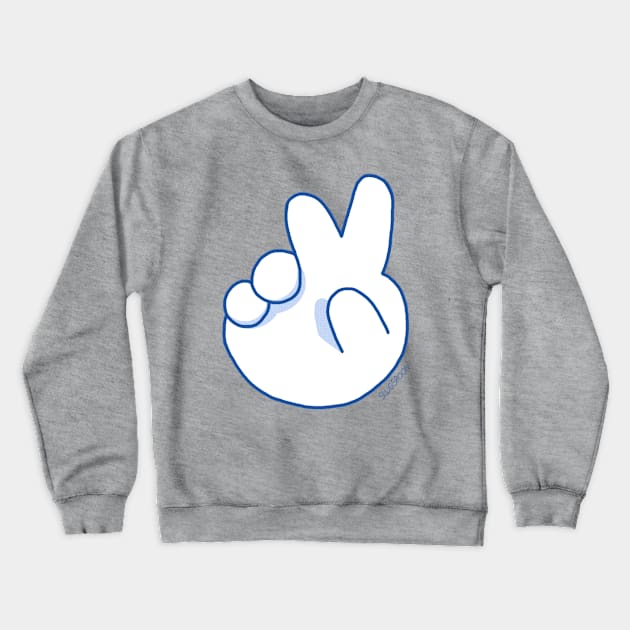 Peace Crewneck Sweatshirt by slugspoon